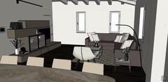  3D Living room/living room design - living room view